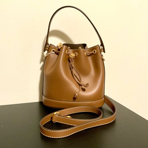Tory Burch T Bucket Shoulder Bag - Picture 3 of 5